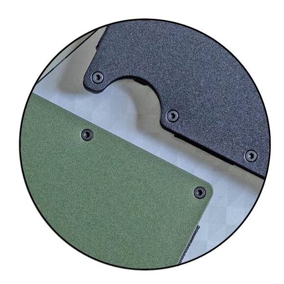 Slim Men Minimalist Slim Money Clip RFID Blocking - Picture 5 of 7